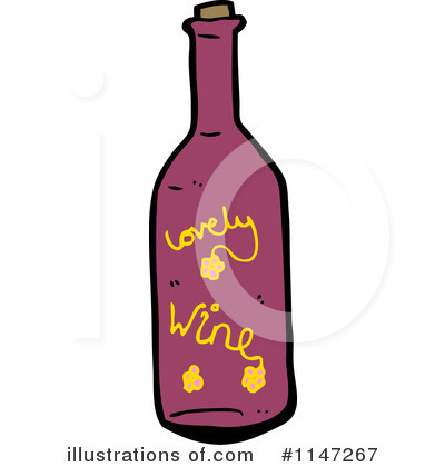 Wine Bottle Clipart #1147267 by lineartestpilot