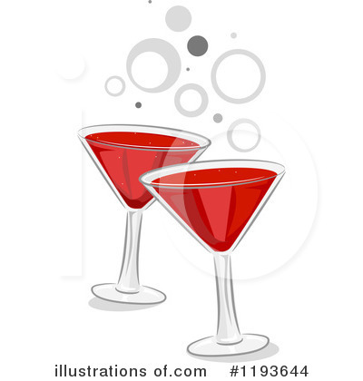 Martini Clipart #1193644 by BNP Design Studio
