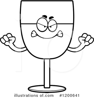 Royalty-Free (RF) Wine Clipart Illustration by Cory Thoman - Stock Sample #1200641