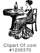 Wine Clipart #1206370 by Prawny Vintage