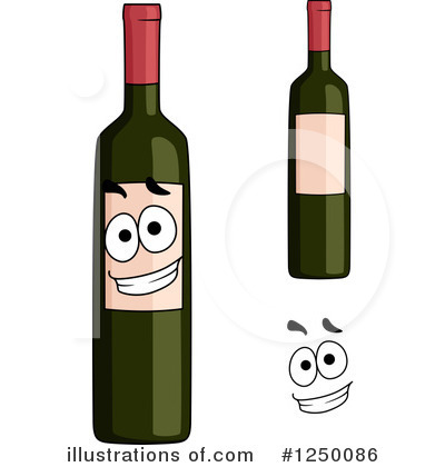 Royalty-Free (RF) Wine Clipart Illustration by Vector Tradition SM - Stock Sample #1250086