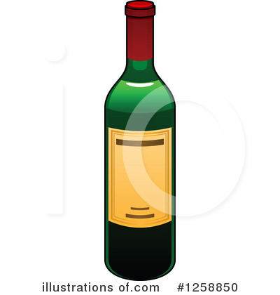 Royalty-Free (RF) Wine Clipart Illustration by Vector Tradition SM - Stock Sample #1258850