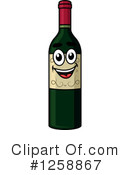 Wine Clipart #1258867 by Vector Tradition SM
