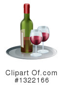 Wine Clipart #1322166 by AtStockIllustration