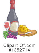 Wine Clipart #1352714 by BNP Design Studio