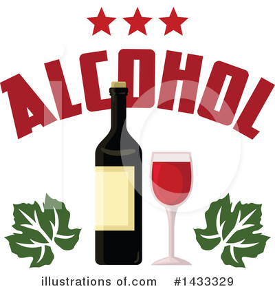 Royalty-Free (RF) Wine Clipart Illustration by Vector Tradition SM - Stock Sample #1433329
