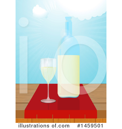 Royalty-Free (RF) Wine Clipart Illustration by elaineitalia - Stock Sample #1459501