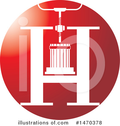 Letter H Clipart #1470378 by Lal Perera
