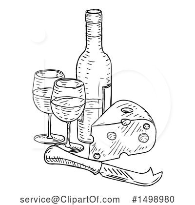 Royalty-Free (RF) Wine Clipart Illustration by AtStockIllustration - Stock Sample #1498980