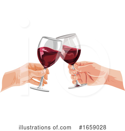 Royalty-Free (RF) Wine Clipart Illustration by Morphart Creations - Stock Sample #1659028