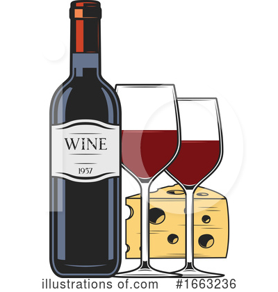 Royalty-Free (RF) Wine Clipart Illustration by Vector Tradition SM - Stock Sample #1663236