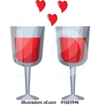 Royalty-Free (RF) Wine Clipart Illustration by Morphart Creations - Stock Sample #1685946