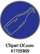 Wine Clipart #1705869 by patrimonio