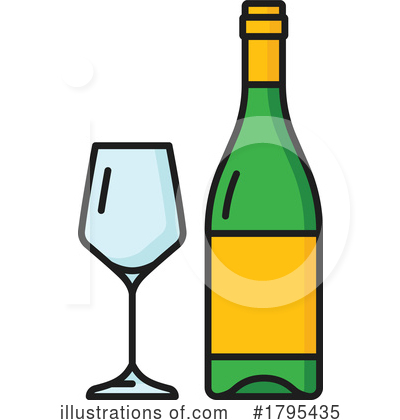 Royalty-Free (RF) Wine Clipart Illustration by Vector Tradition SM - Stock Sample #1795435