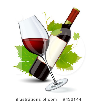 Wine Glass Clipart #432144 by Oligo