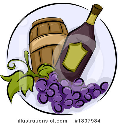 Royalty-Free (RF) Winery Clipart Illustration by BNP Design Studio - Stock Sample #1307934