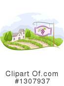 Winery Clipart #1307937 by BNP Design Studio