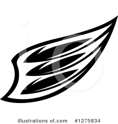 Royalty-Free (RF) Wing Clipart Illustration by Vector Tradition SM - Stock Sample #1275834