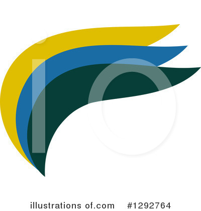 Royalty-Free (RF) Wing Clipart Illustration by ColorMagic - Stock Sample #1292764