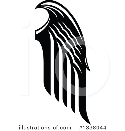 Royalty-Free (RF) Wing Clipart Illustration by Vector Tradition SM - Stock Sample #1338044