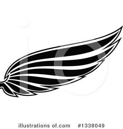 Royalty-Free (RF) Wing Clipart Illustration by Vector Tradition SM - Stock Sample #1338049