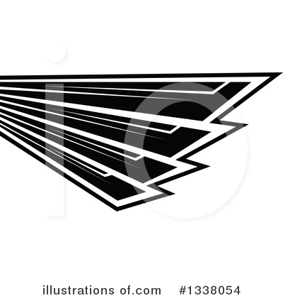 Royalty-Free (RF) Wing Clipart Illustration by Vector Tradition SM - Stock Sample #1338054