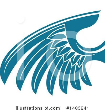 Royalty-Free (RF) Wing Clipart Illustration by Vector Tradition SM - Stock Sample #1403241