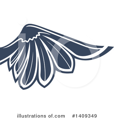 Royalty-Free (RF) Wing Clipart Illustration by Vector Tradition SM - Stock Sample #1409349