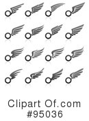 Wing Logo Clipart #95036 by elena