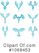 Wing Logos Clipart #1068453 by cidepix