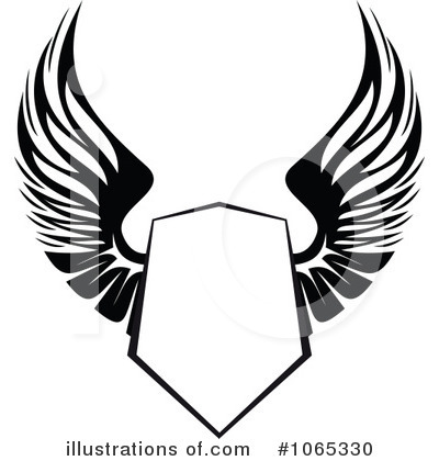 Royalty-Free (RF) Wings Clipart Illustration by Vector Tradition SM - Stock Sample #1065330