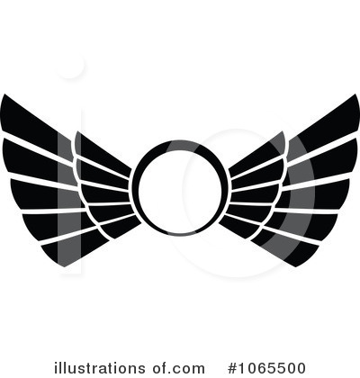 Royalty-Free (RF) Wings Clipart Illustration by Vector Tradition SM - Stock Sample #1065500