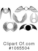 Wings Clipart #1065504 by Vector Tradition SM