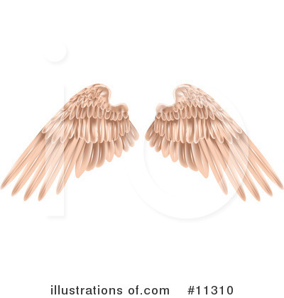 Royalty-Free (RF) Wings Clipart Illustration by AtStockIllustration - Stock Sample #11310