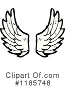 Wings Clipart #1185748 by lineartestpilot