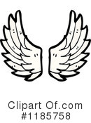 Wings Clipart #1185758 by lineartestpilot