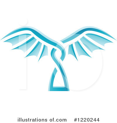 Royalty-Free (RF) Wings Clipart Illustration by cidepix - Stock Sample #1220244