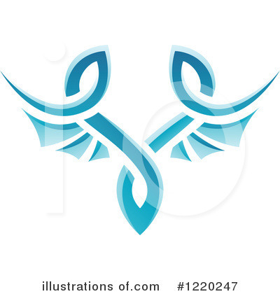 Royalty-Free (RF) Wings Clipart Illustration by cidepix - Stock Sample #1220247