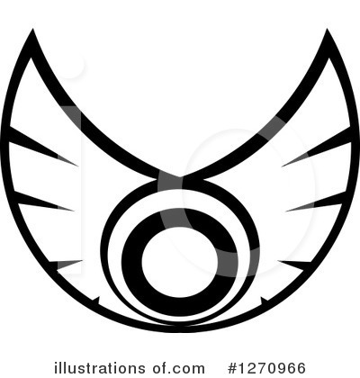 Royalty-Free (RF) Wings Clipart Illustration by Vector Tradition SM - Stock Sample #1270966