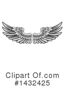 Wings Clipart #1432425 by AtStockIllustration