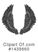 Wings Clipart #1439660 by AtStockIllustration