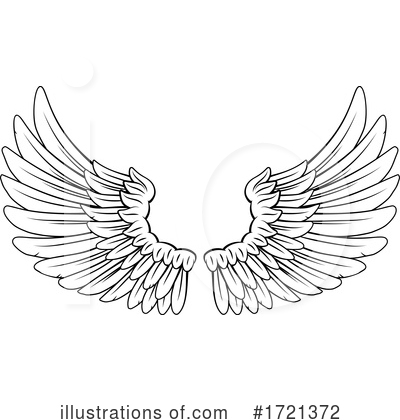 Royalty-Free (RF) Wings Clipart Illustration by AtStockIllustration - Stock Sample #1721372