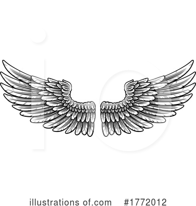 Royalty-Free (RF) Wings Clipart Illustration by AtStockIllustration - Stock Sample #1772012