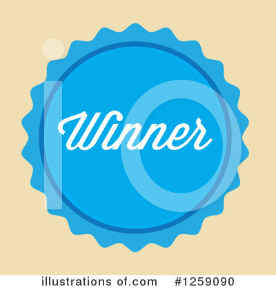 Royalty-Free (RF) Winner Clipart Illustration by Arena Creative - Stock Sample #1259090