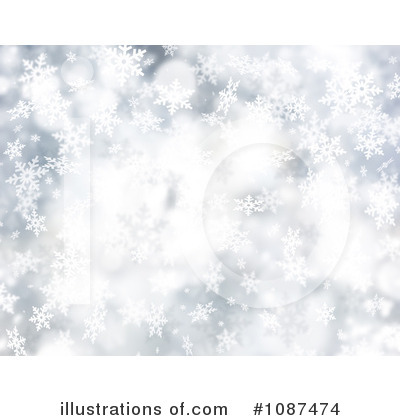 Royalty-Free (RF) Winter Background Clipart Illustration by KJ Pargeter - Stock Sample #1087474