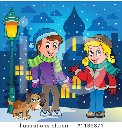 Royalty-Free (RF) Winter Clipart Illustration by visekart - Stock Sample #1135371