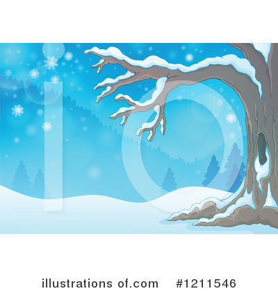 Royalty-Free (RF) Winter Clipart Illustration by visekart - Stock Sample #1211546