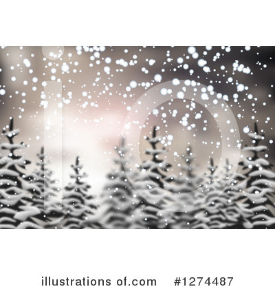 Royalty-Free (RF) Winter Clipart Illustration by vectorace - Stock Sample #1274487