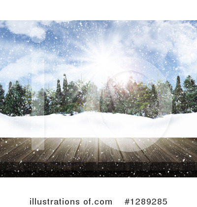 Royalty-Free (RF) Winter Clipart Illustration by KJ Pargeter - Stock Sample #1289285