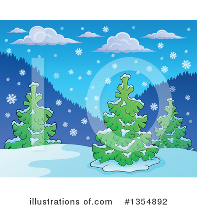 Mountains Clipart #1354892 by visekart